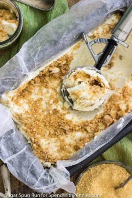 Taking a scoop out of Key Lime Pie Ice Cream