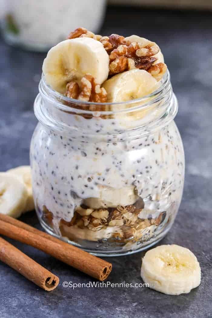 Overnight Oats in a jar