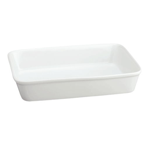 white Casserole Dish